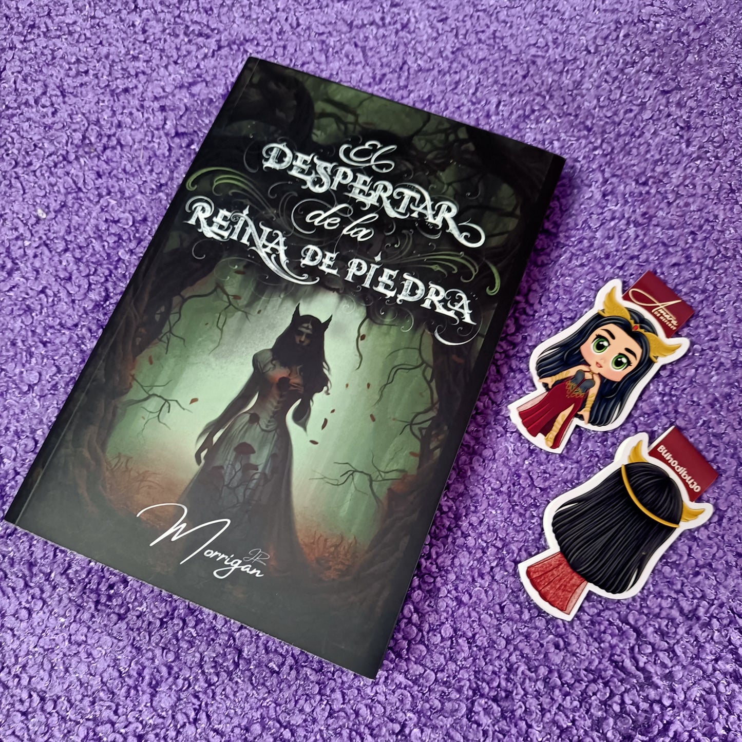 Pack Libro + Marcapáginas magnético: El despertar de la reina de piedra