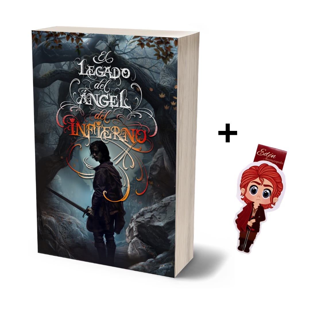Pack Libro + Marcapáginas magnético: El legado del ángel del infierno