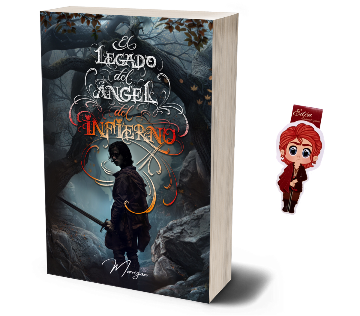 Pack Libro + Marcapáginas magnético: El legado del ángel del infierno